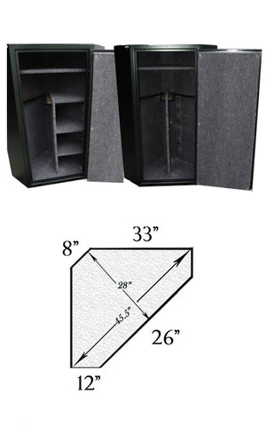 Image of Ironman 6045 4500 Series Corner Gun Safe - 34 Gun Capacity