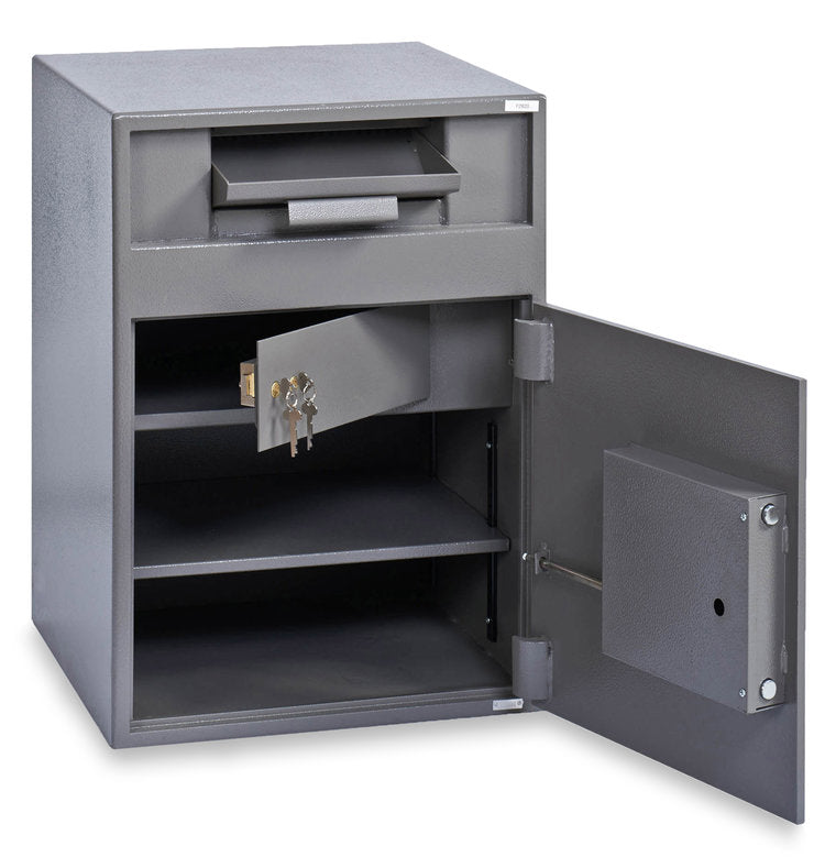 SoCal Safes B-Rate International Fortress Cash Management Depository Safe  Authorized Dealer (Electronic-Lock) F-2014E