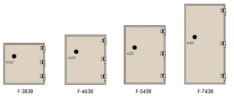 Image of Socal Safe F-Series TL-30 Plate Steel Safe F-3838