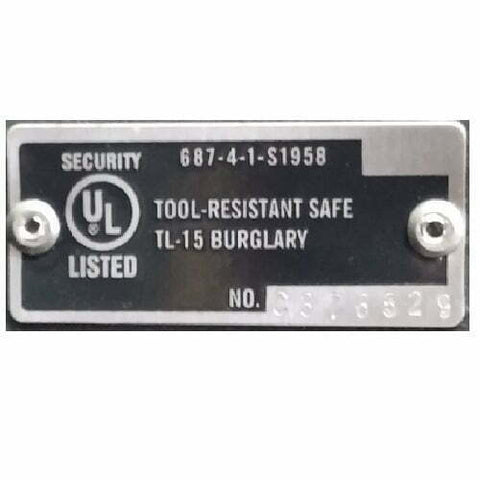 Image of Hollon PM-1014C TL-15 Rated Burglary Safe 2 Hour Fire Resistance