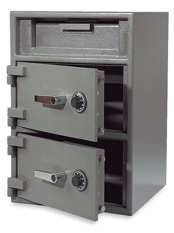 Image of Socal - Bridgeman Safes F-2820 CK B-Rate International Fortress Cash Management Depository Safe